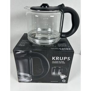 Krups Replacement 10-Cup Glass Carafe XB100B FOR MODELS KM1010 KM1000 NEW!